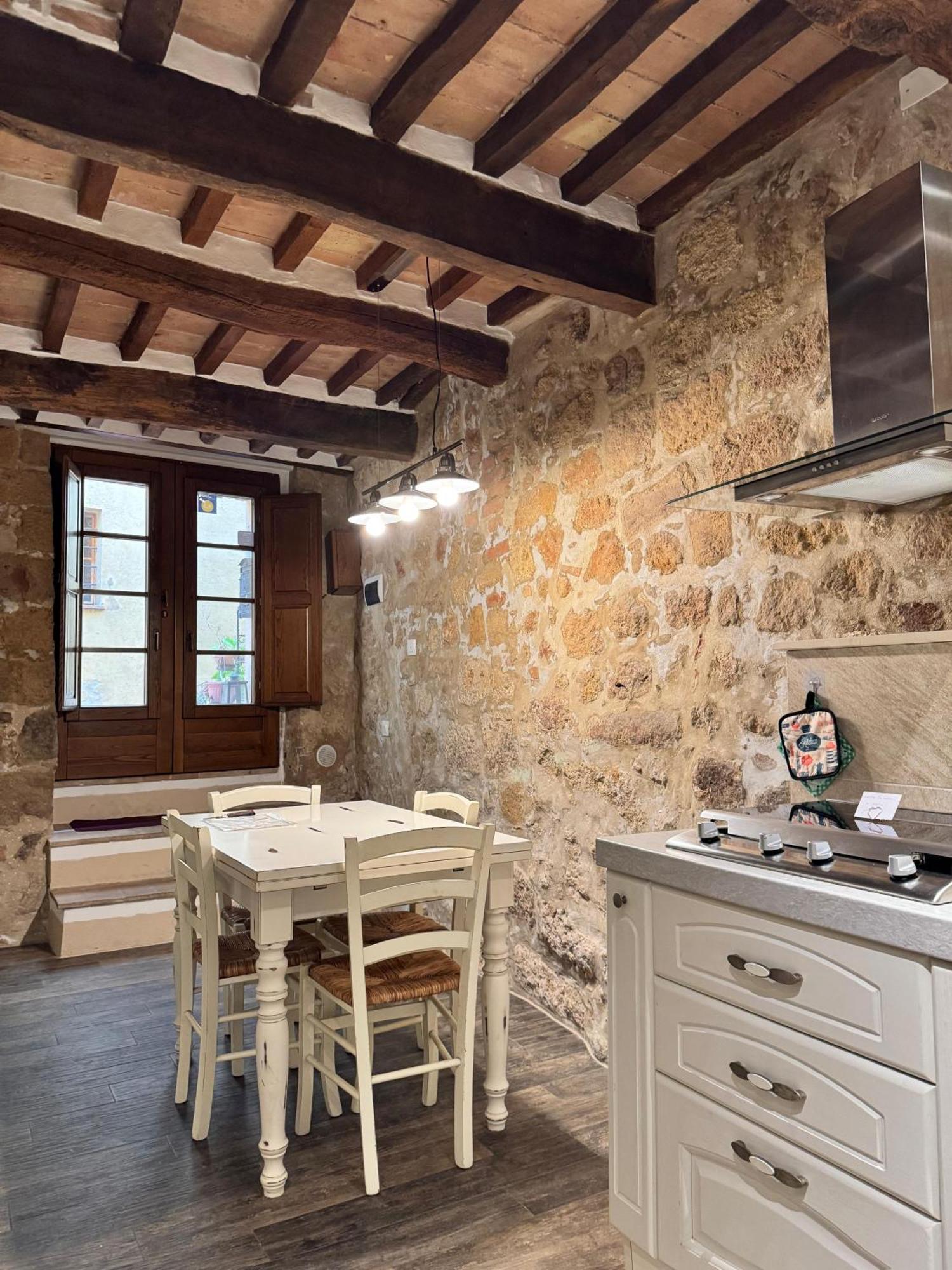 Camere La Carbonaia Pienza Exteriér fotografie