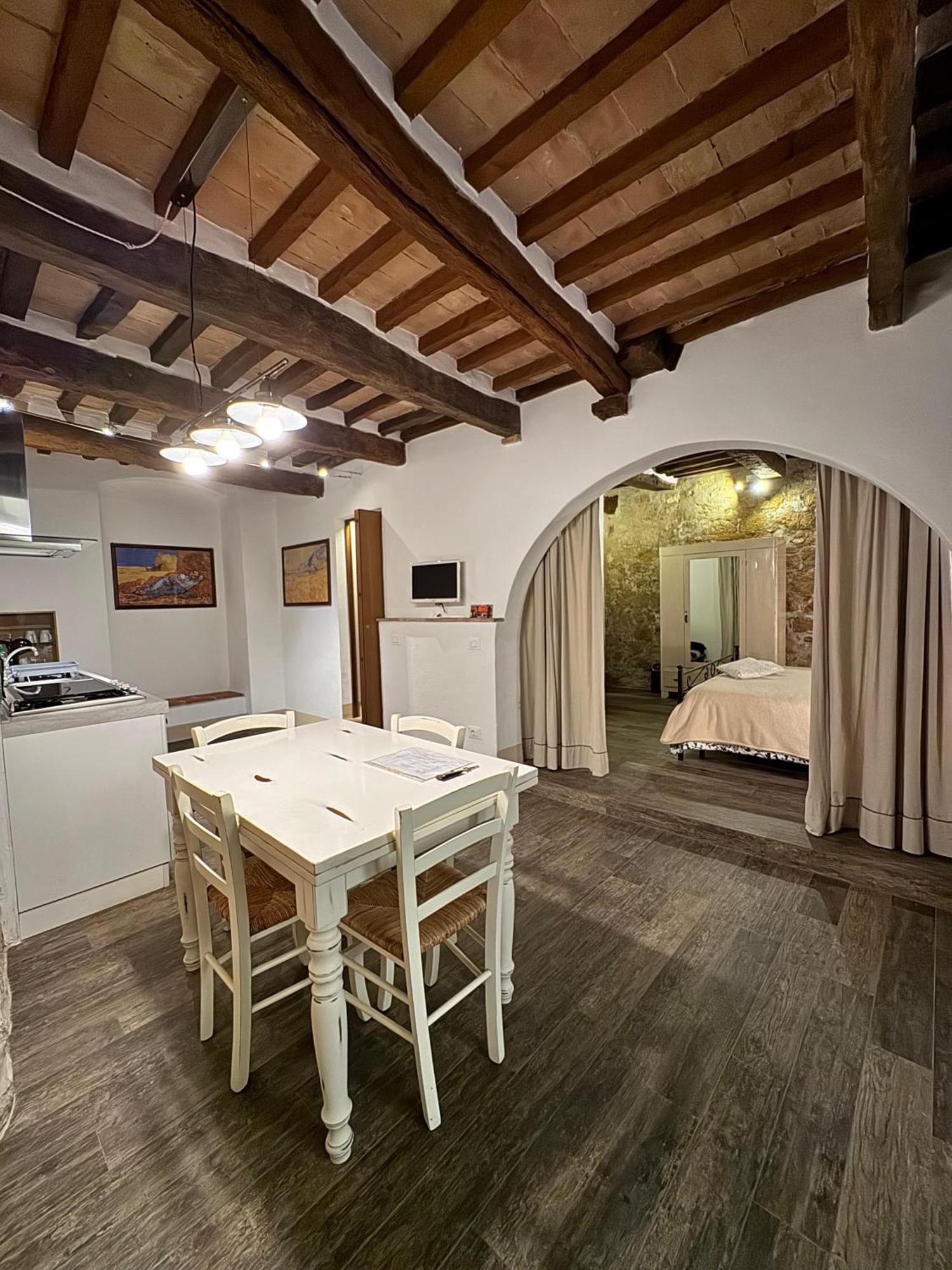 Camere La Carbonaia Pienza Exteriér fotografie