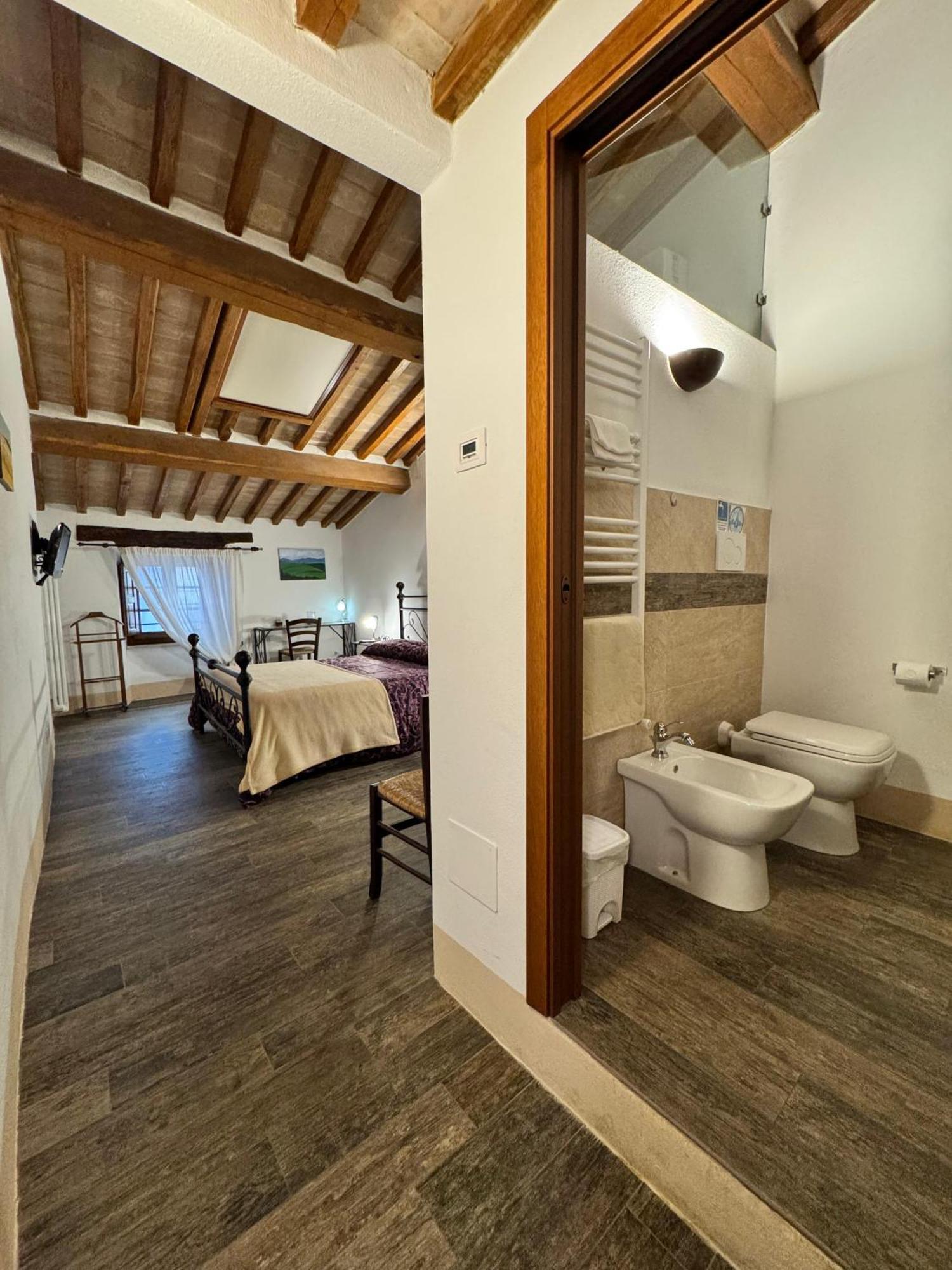 Camere La Carbonaia Pienza Exteriér fotografie
