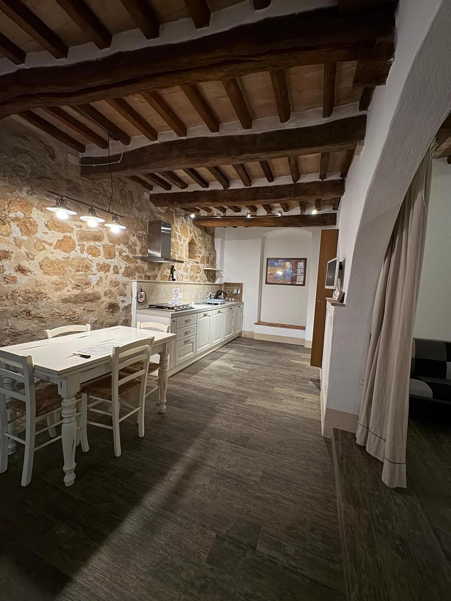 Camere La Carbonaia Pienza Exteriér fotografie
